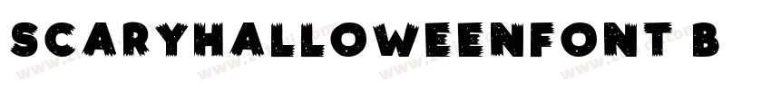 ScaryHalloweenFont B字体转换 ScaryHalloweenFont B字体转换